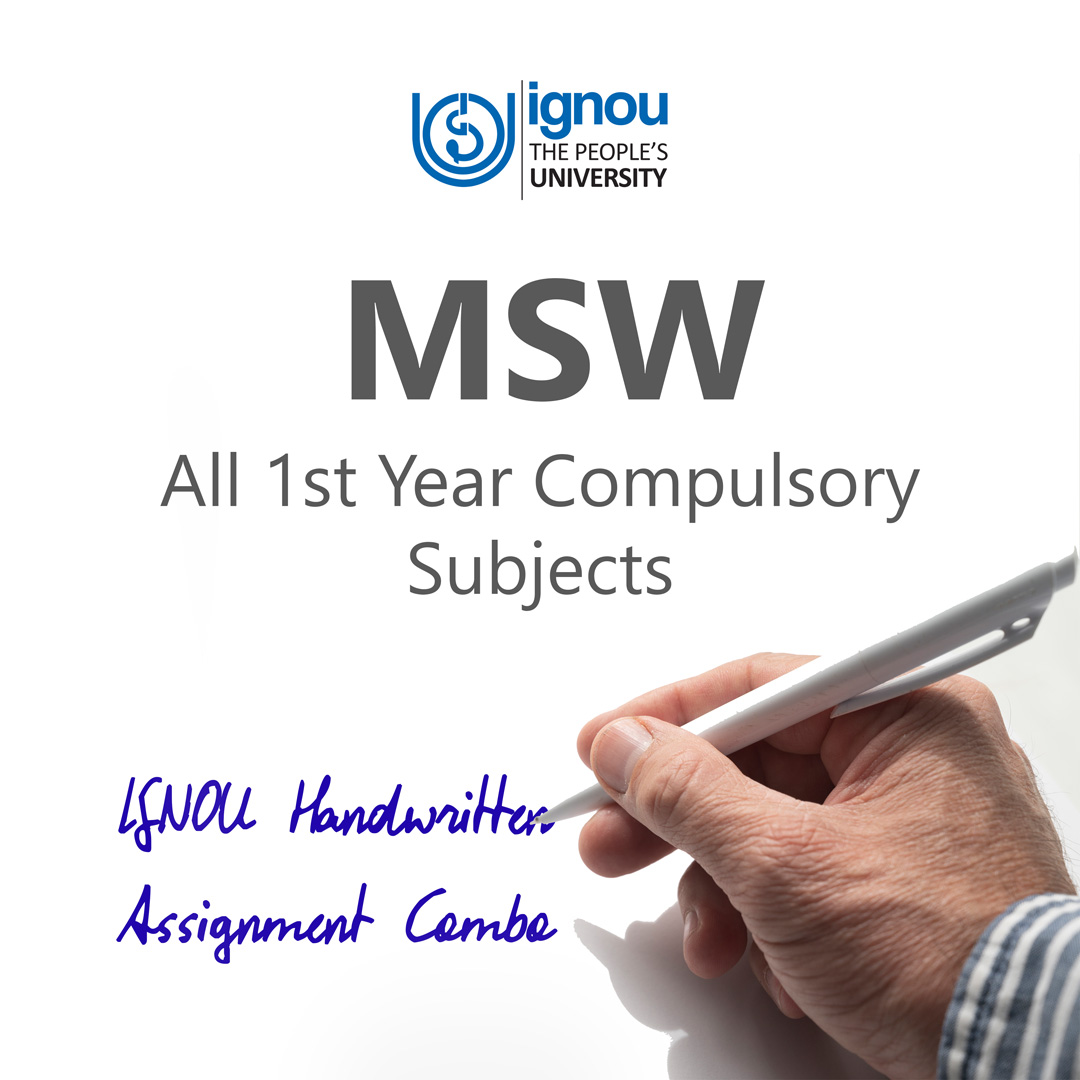 MSW 1st Year Compulsory