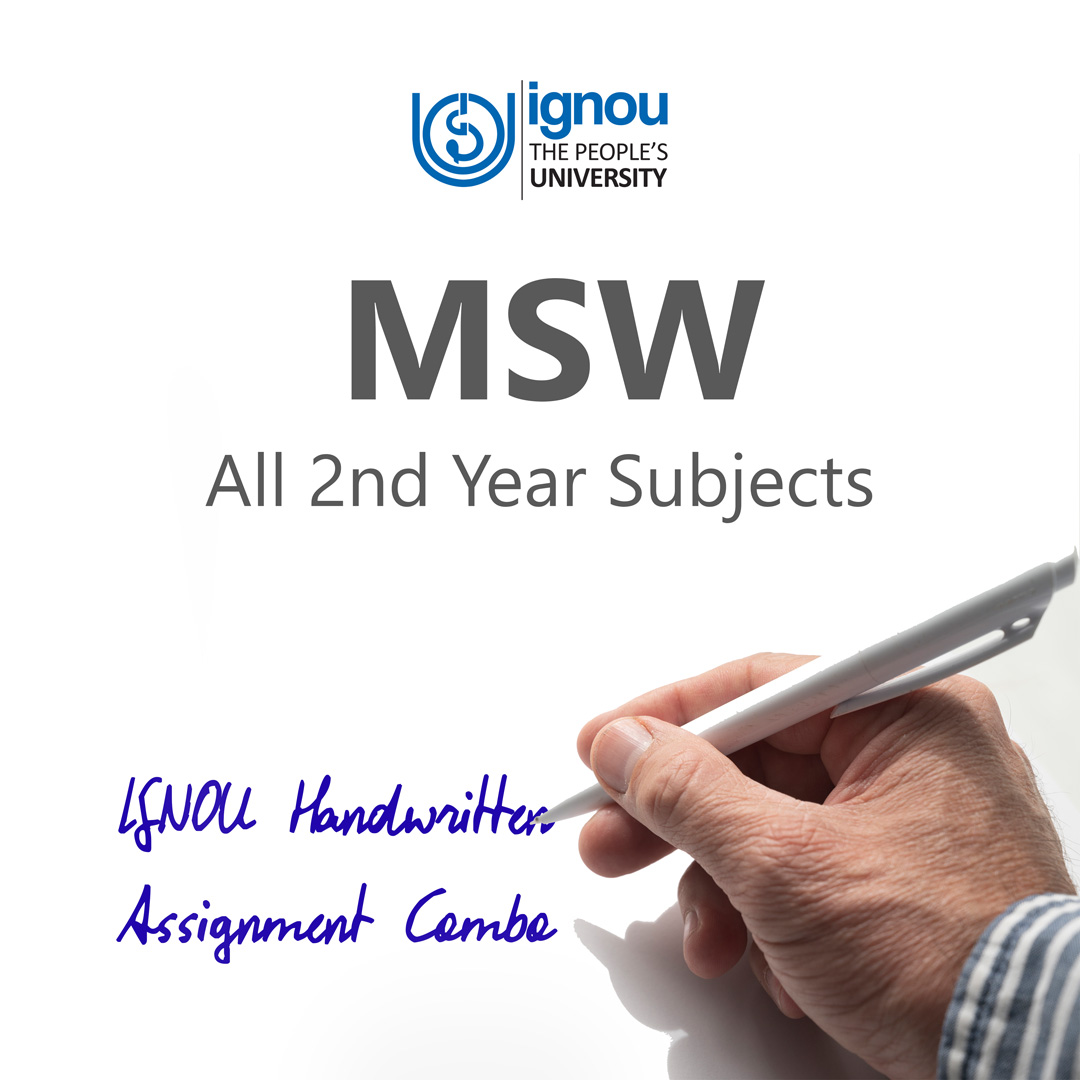 MSW 2nd Year