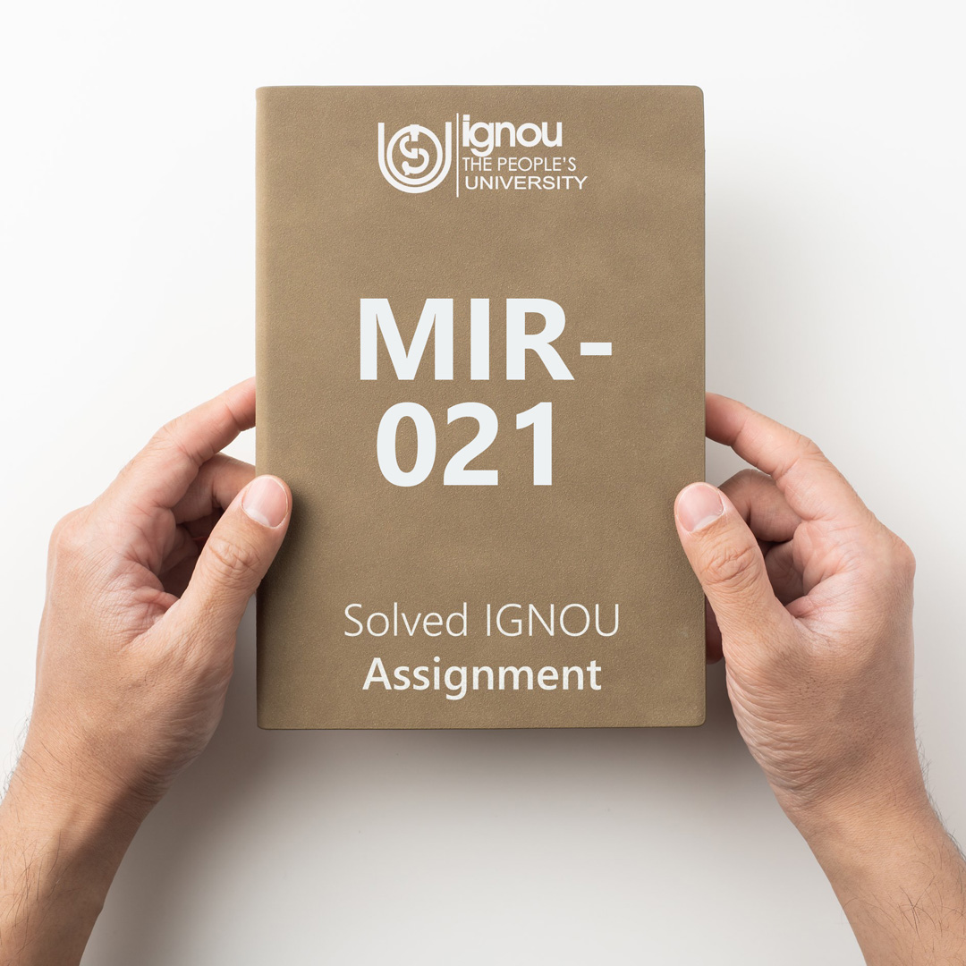Download MIR-021 Solved Assignment
