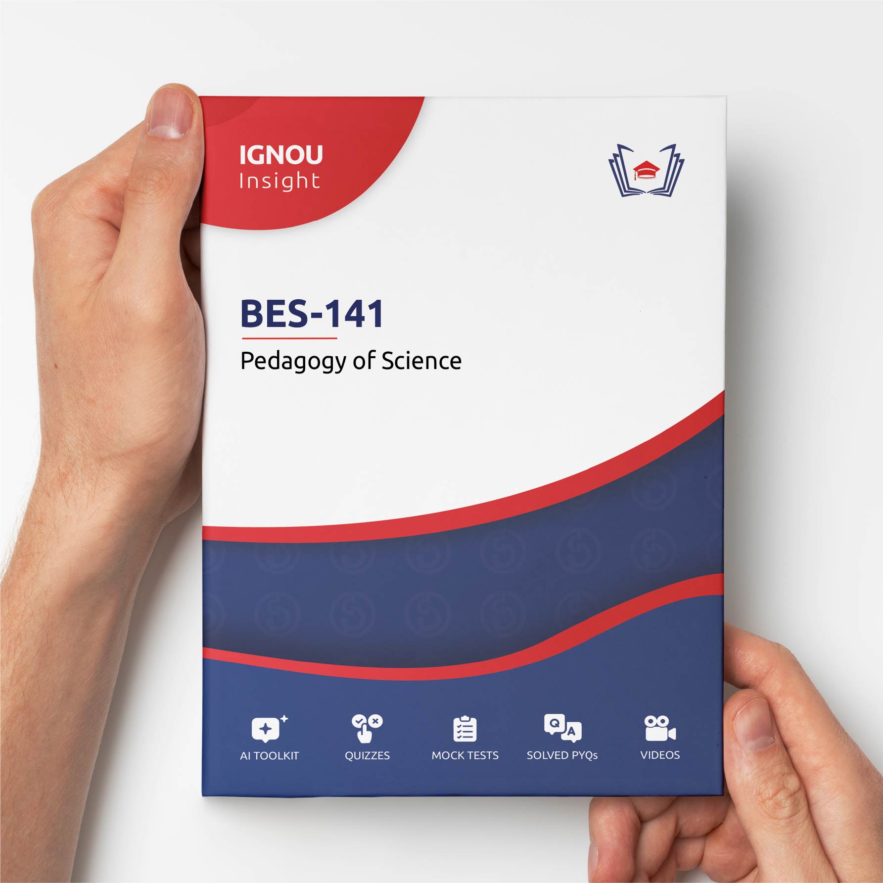 Since BES-141: Pedagogy of Science is a complicated subject, simply checking the question papers might not be enough to pass easily. You might want to consider getting the below guidebook which takes each and every question in the past 20 question papers and performs a thorough research and analysis on it to tell you the exact probability of which questions were repeated the most and are most likely to appear in your exams! Whats more is that all the questions from the below question papers will be solved and explained in the book in simple language so you can study and pass easily.