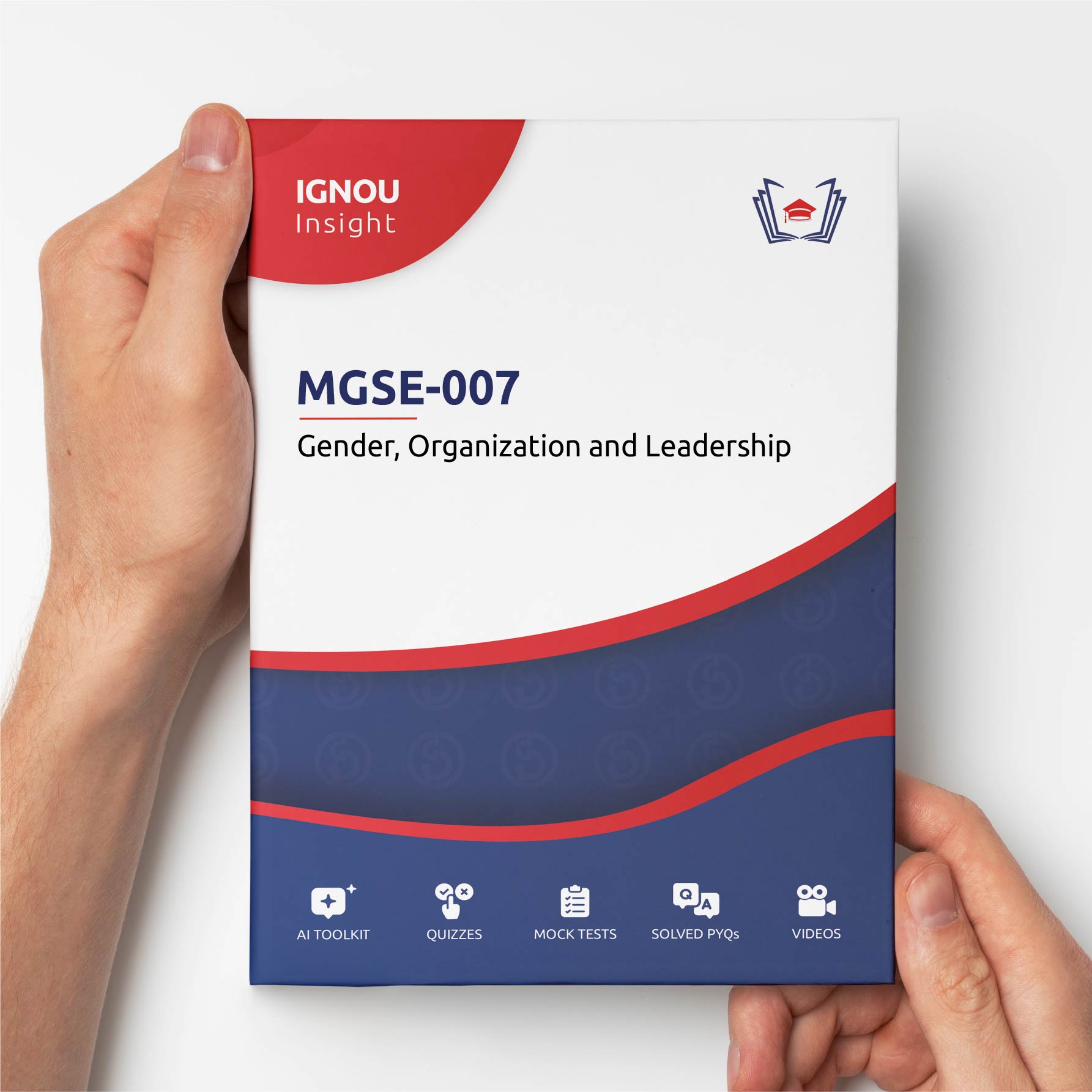 Since MGSE-007: Gender, Organization and Leadership is a complicated subject, simply checking the question papers might not be enough to pass easily. You might want to consider getting the below guidebook which takes each and every question in the past 20 question papers and performs a thorough research and analysis on it to tell you the exact probability of which questions were repeated the most and are most likely to appear in your exams! Whats more is that all the questions from the below question papers will be solved and explained in the book in simple language so you can study and pass easily.