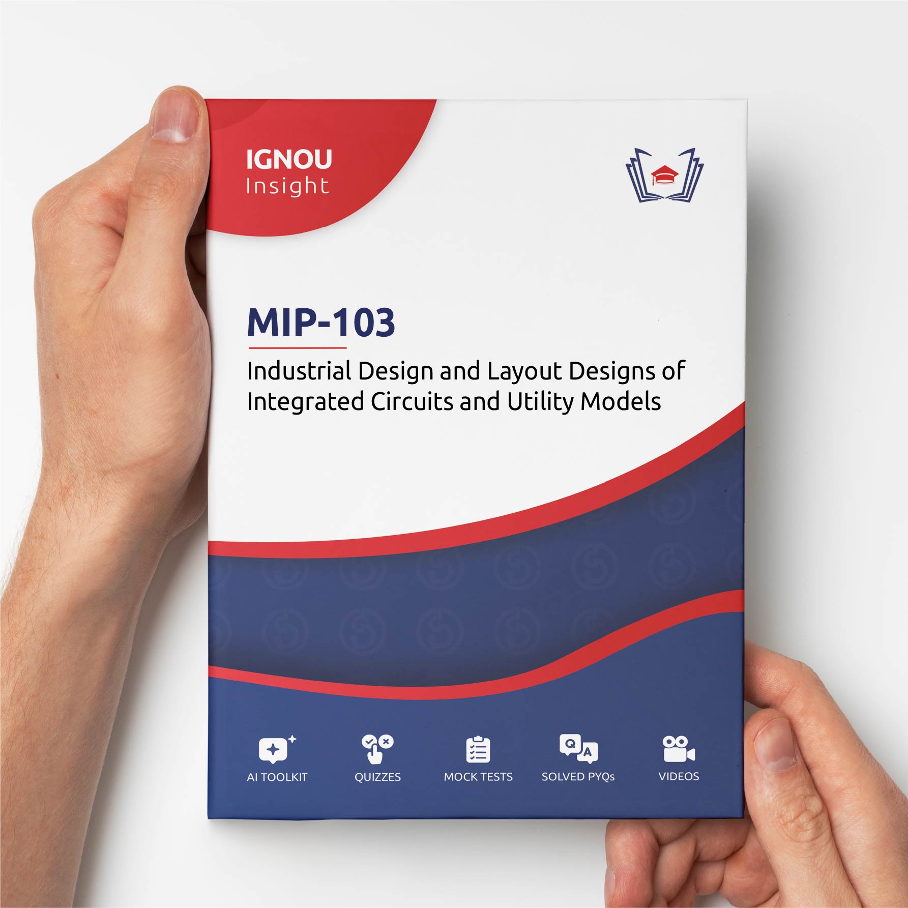 Since MIP-103: Industrial Design and Layout Designs of Integrated Circuits and Utility Models is a complicated subject, simply checking the question papers might not be enough to pass easily. You might want to consider getting the below guidebook which takes each and every question in the past 20 question papers and performs a thorough research and analysis on it to tell you the exact probability of which questions were repeated the most and are most likely to appear in your exams! Whats more is that all the questions from the below question papers will be solved and explained in the book in simple language so you can study and pass easily.