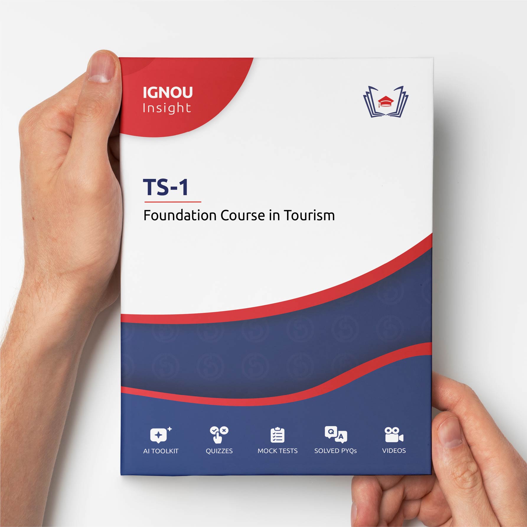 Since TS-1: Foundation Course in Tourism is a complicated subject, simply checking the question papers might not be enough to pass easily. You might want to consider getting the below guidebook which takes each and every question in the past 20 question papers and performs a thorough research and analysis on it to tell you the exact probability of which questions were repeated the most and are most likely to appear in your exams! Whats more is that all the questions from the below question papers will be solved and explained in the book in simple language so you can study and pass easily.