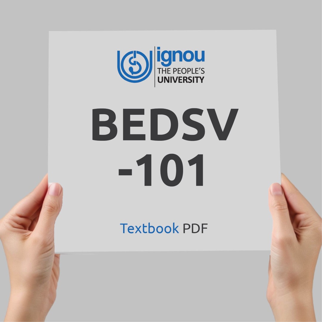 IGNOU BEDSV-101 Study Material & Textbook Download