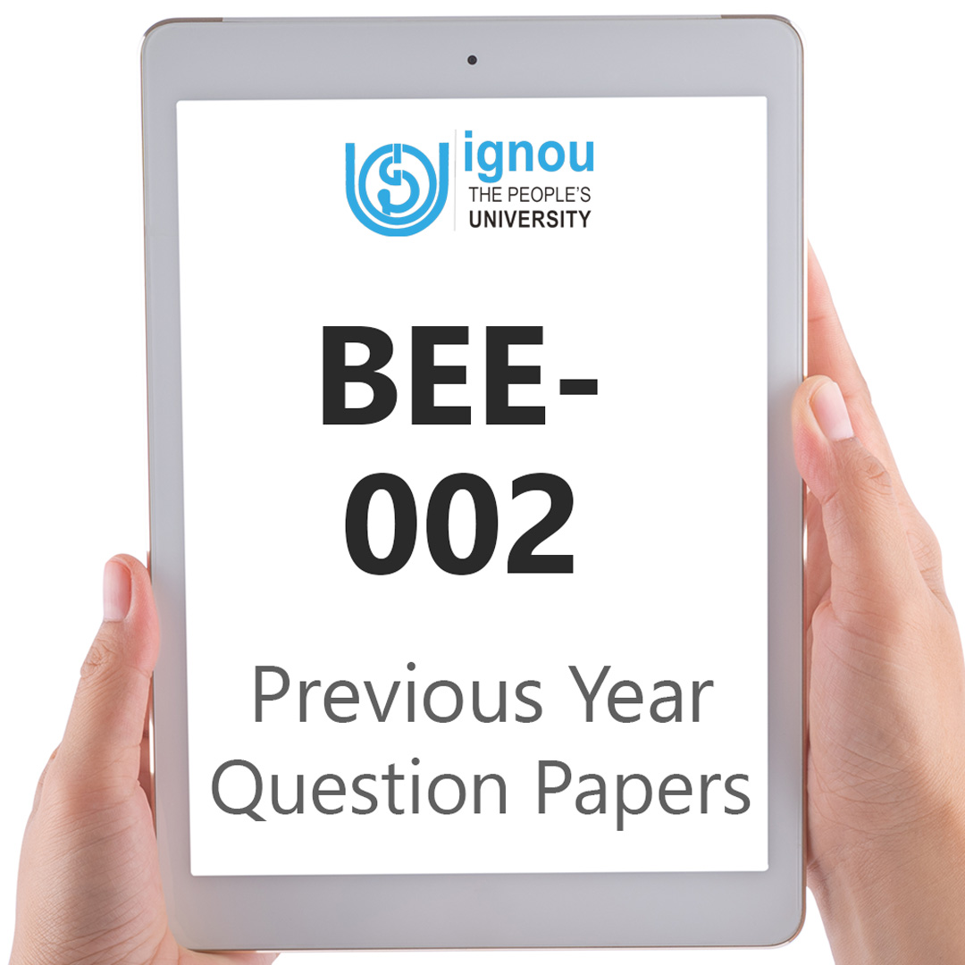 IGNOU BEE-002 Previous Year Exam Question Papers