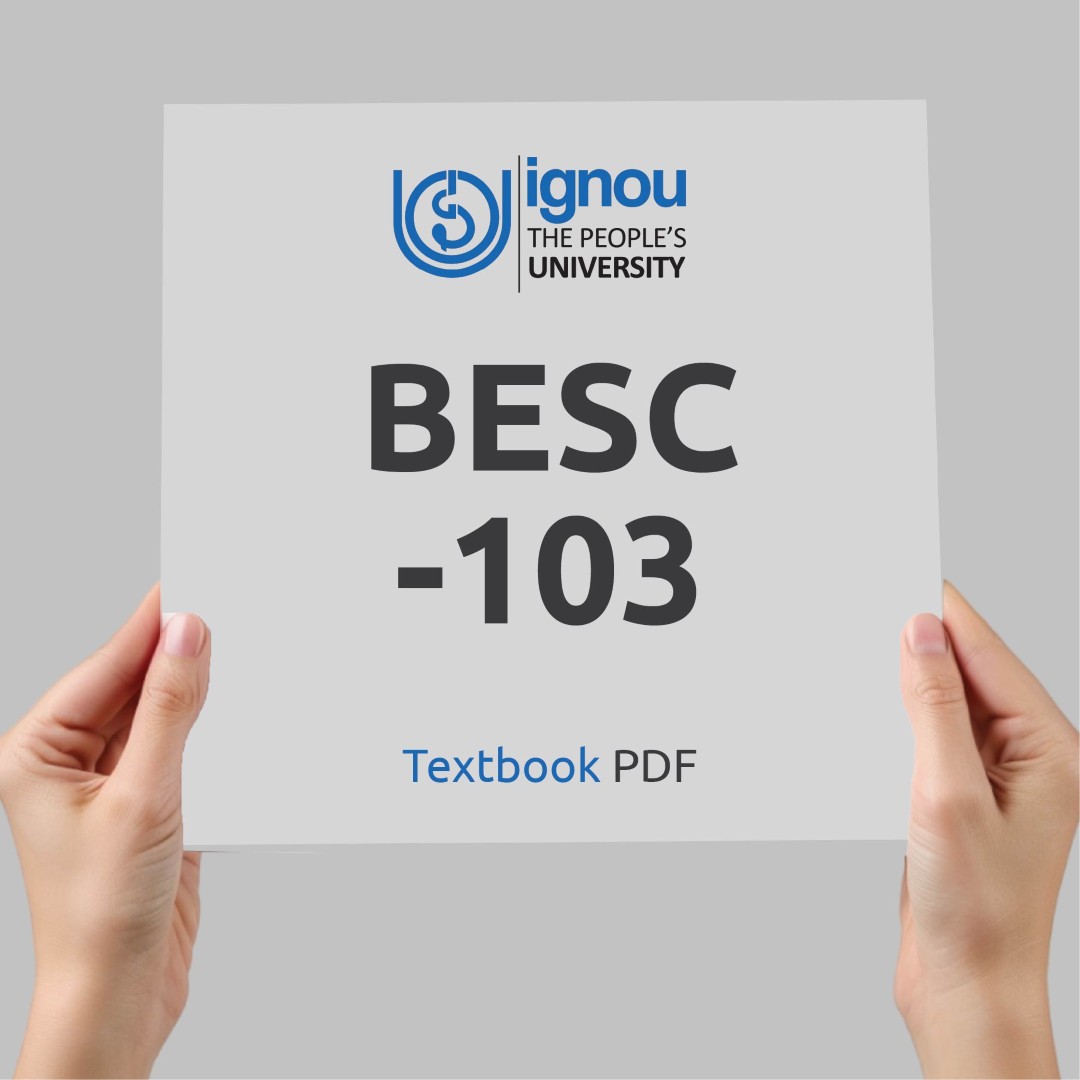 IGNOU BESC-103 Study Material & Textbook Download