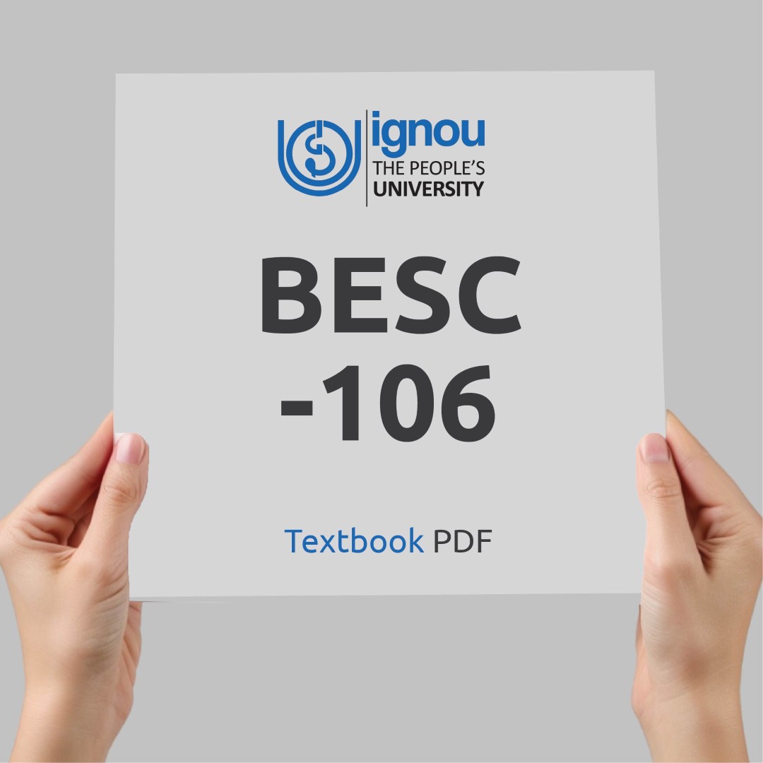 IGNOU BESC-106 Study Material & Textbook Download