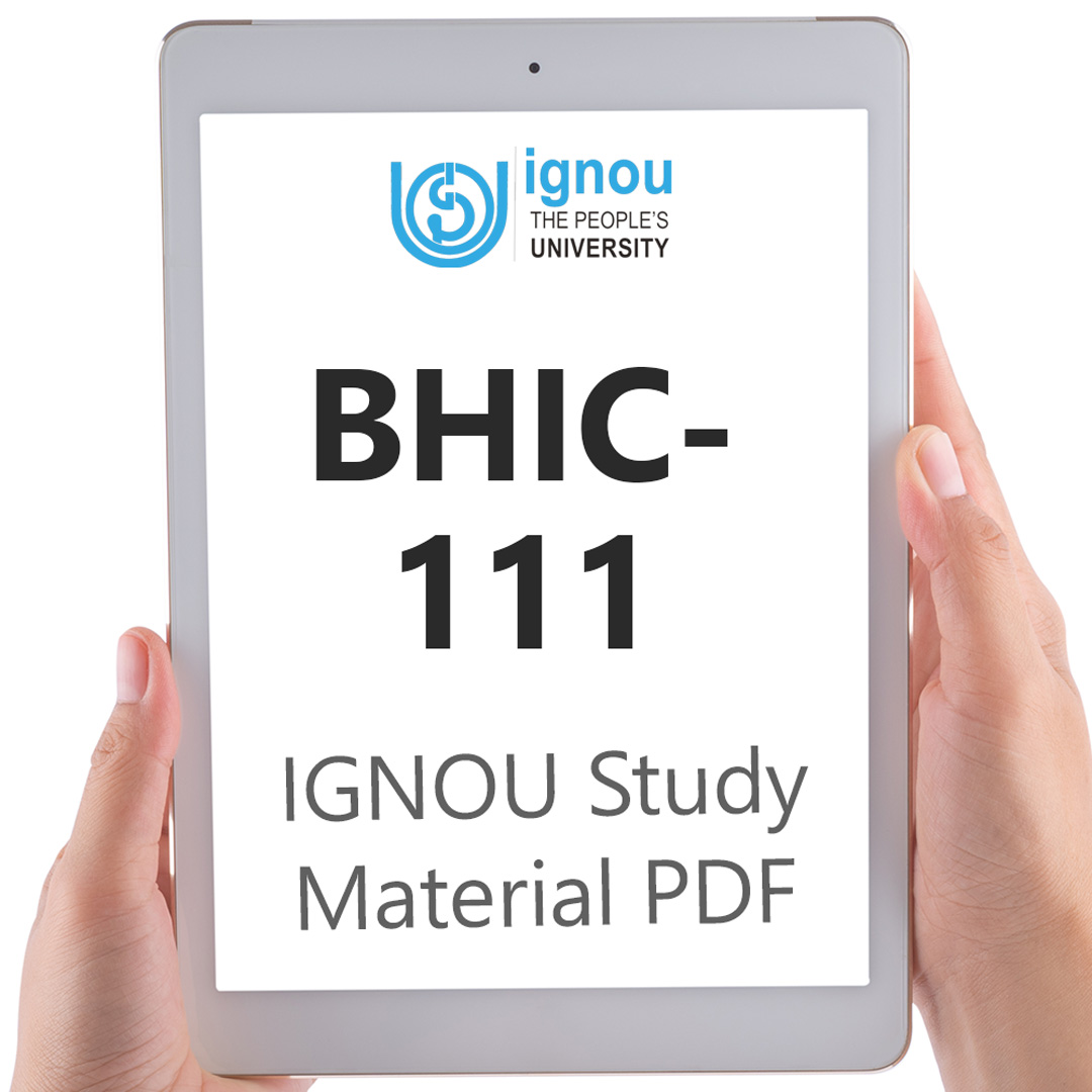 IGNOU BHIC-111 Study Material & Textbook Download