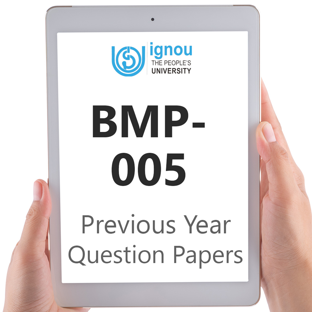 IGNOU BMP-005 Previous Year Exam Question Papers
