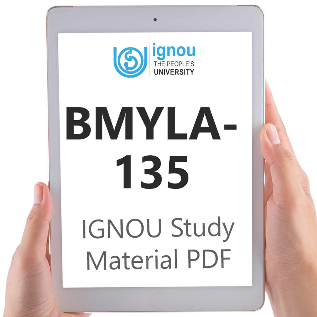 IGNOU BMYLA-135 Study Material & Textbook Download