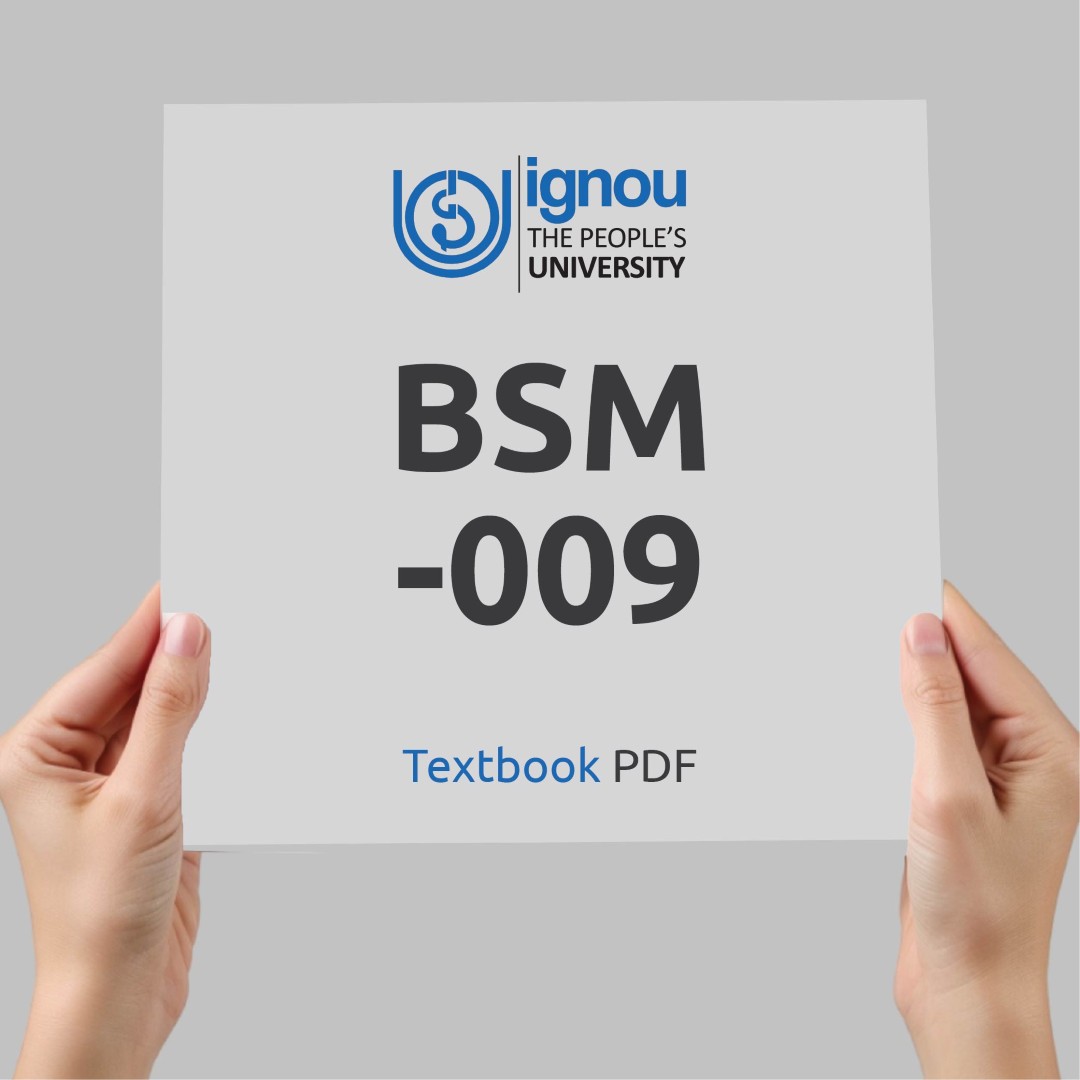 IGNOU BSM-009 Study Material & Textbook Download