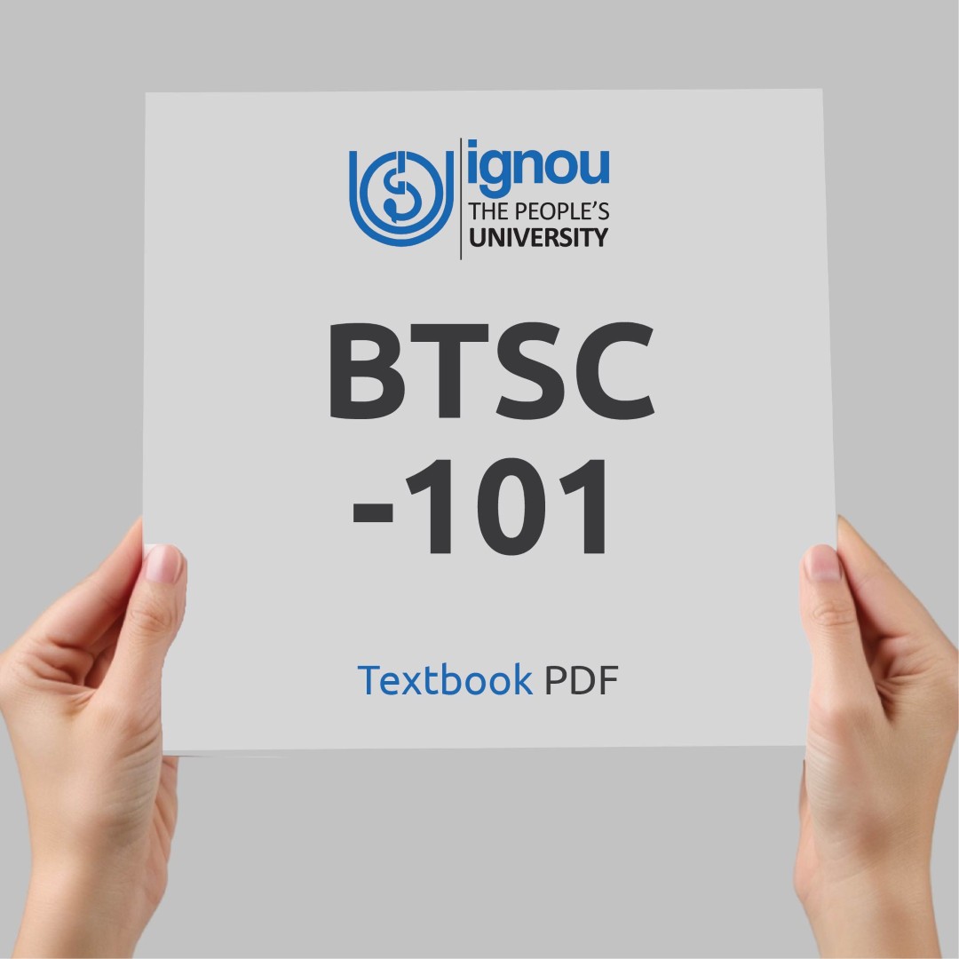 IGNOU BTSC-101 Study Material & Textbook Download