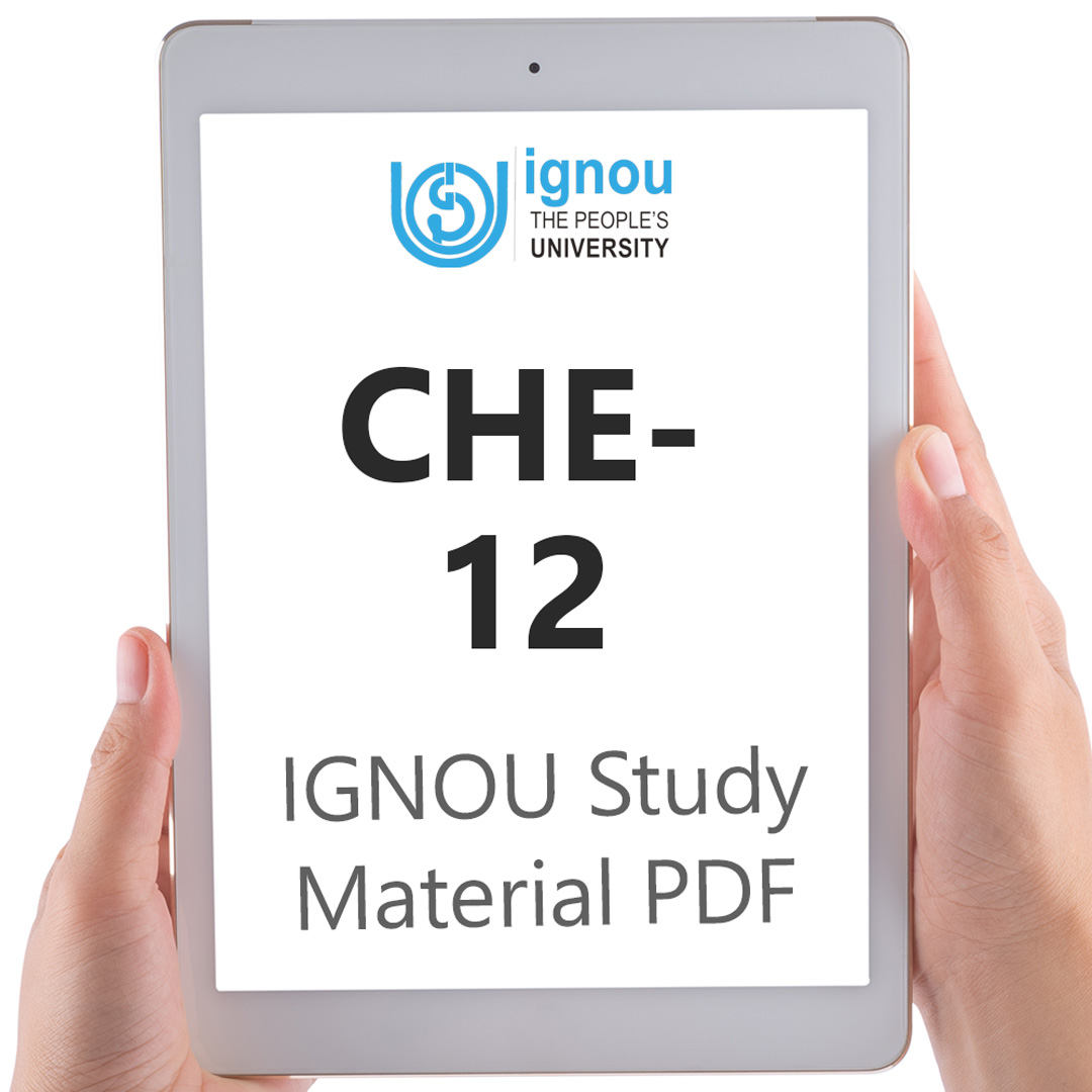 IGNOU CHE-12 Study Material & Textbook Download