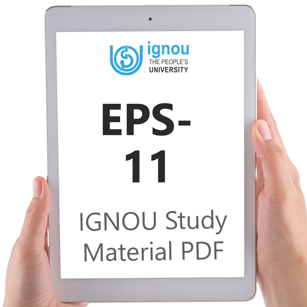 IGNOU EPS-11 Study Material & Textbook Download