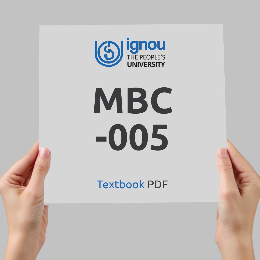 IGNOU MBC-005 Study Material & Textbook Download