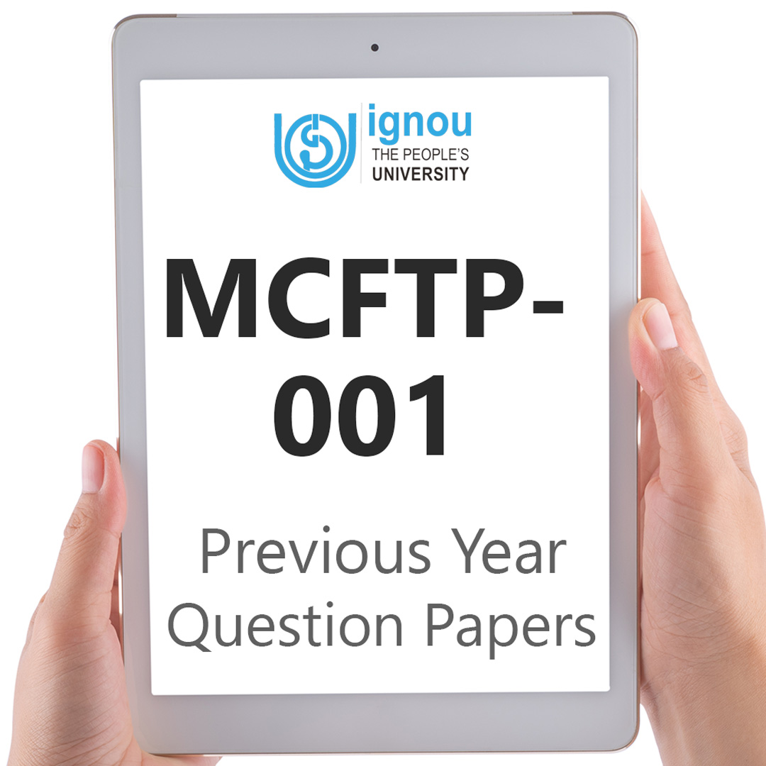 IGNOU MCFTP-001 Previous Year Exam Question Papers
