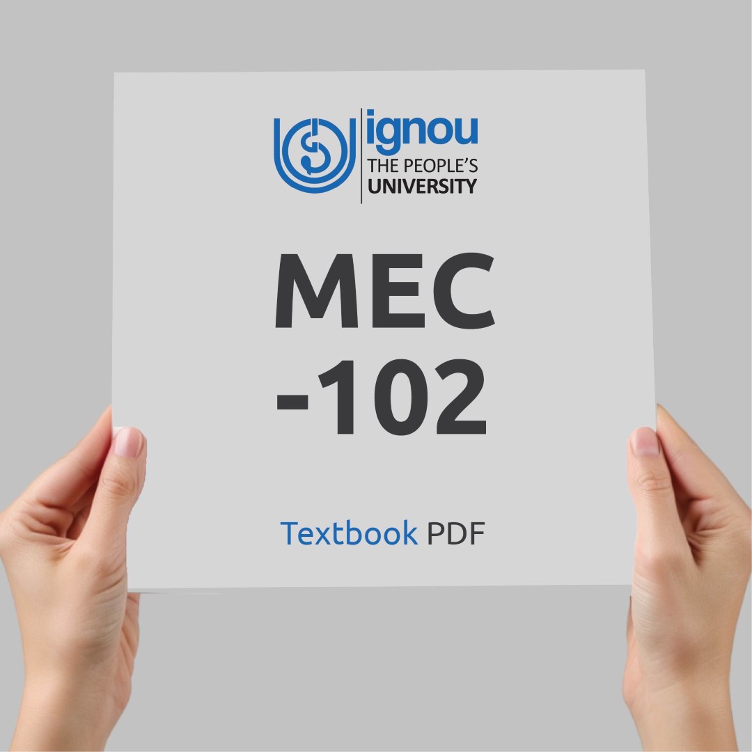 IGNOU MEC-102 Study Material & Textbook Download