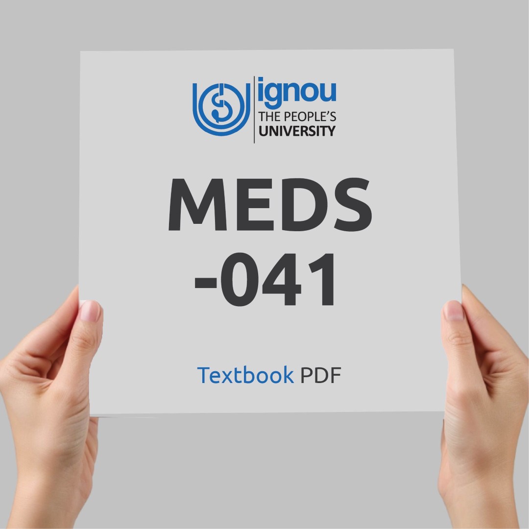 IGNOU MEDS-041 Study Material & Textbook Download