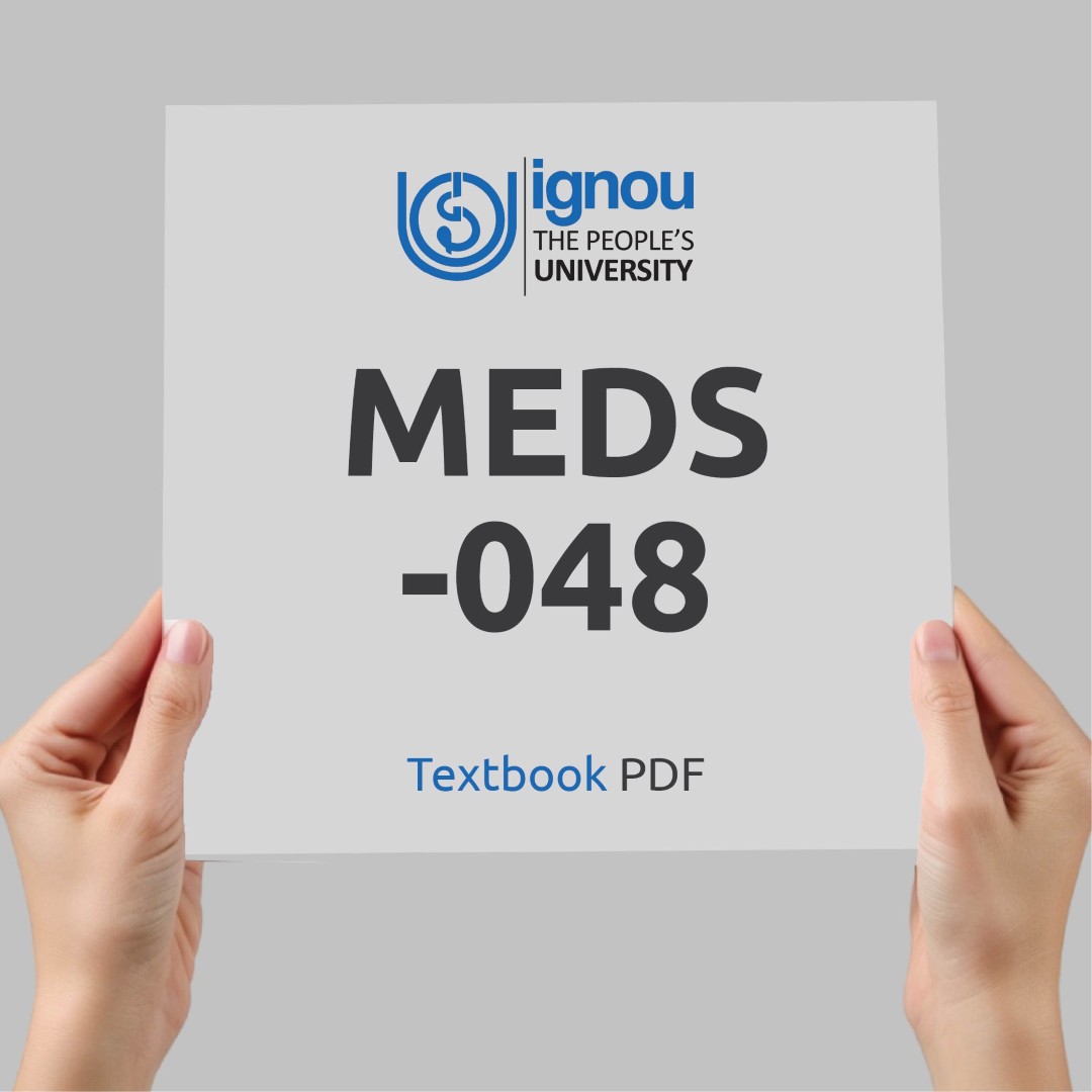 IGNOU MEDS-048 Study Material & Textbook Download