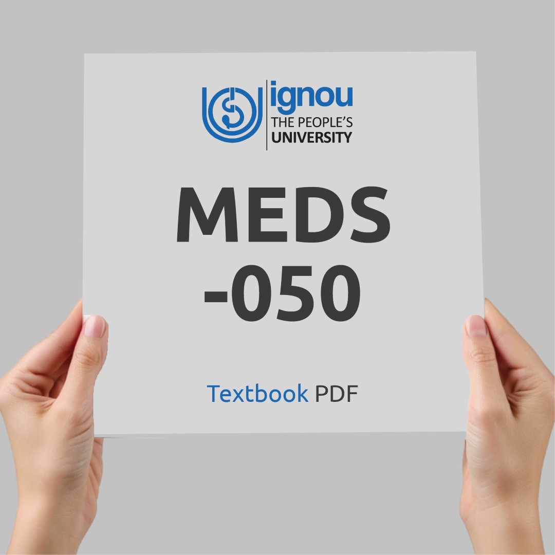IGNOU MEDS-050 Study Material & Textbook Download