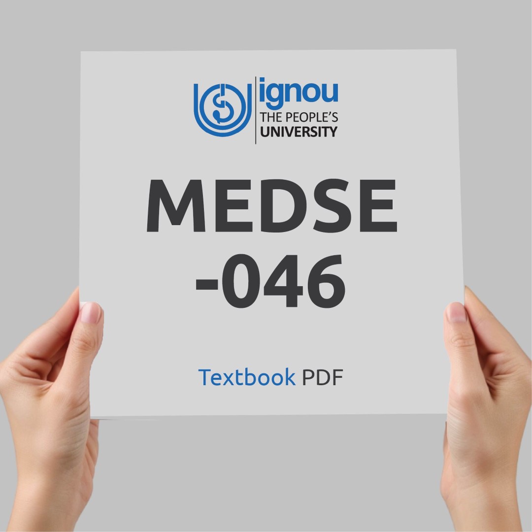 IGNOU MEDSE-046 Study Material & Textbook Download
