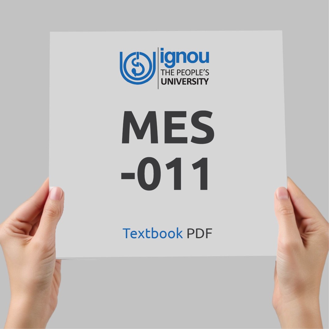 IGNOU MES-011 Study Material & Textbook Download