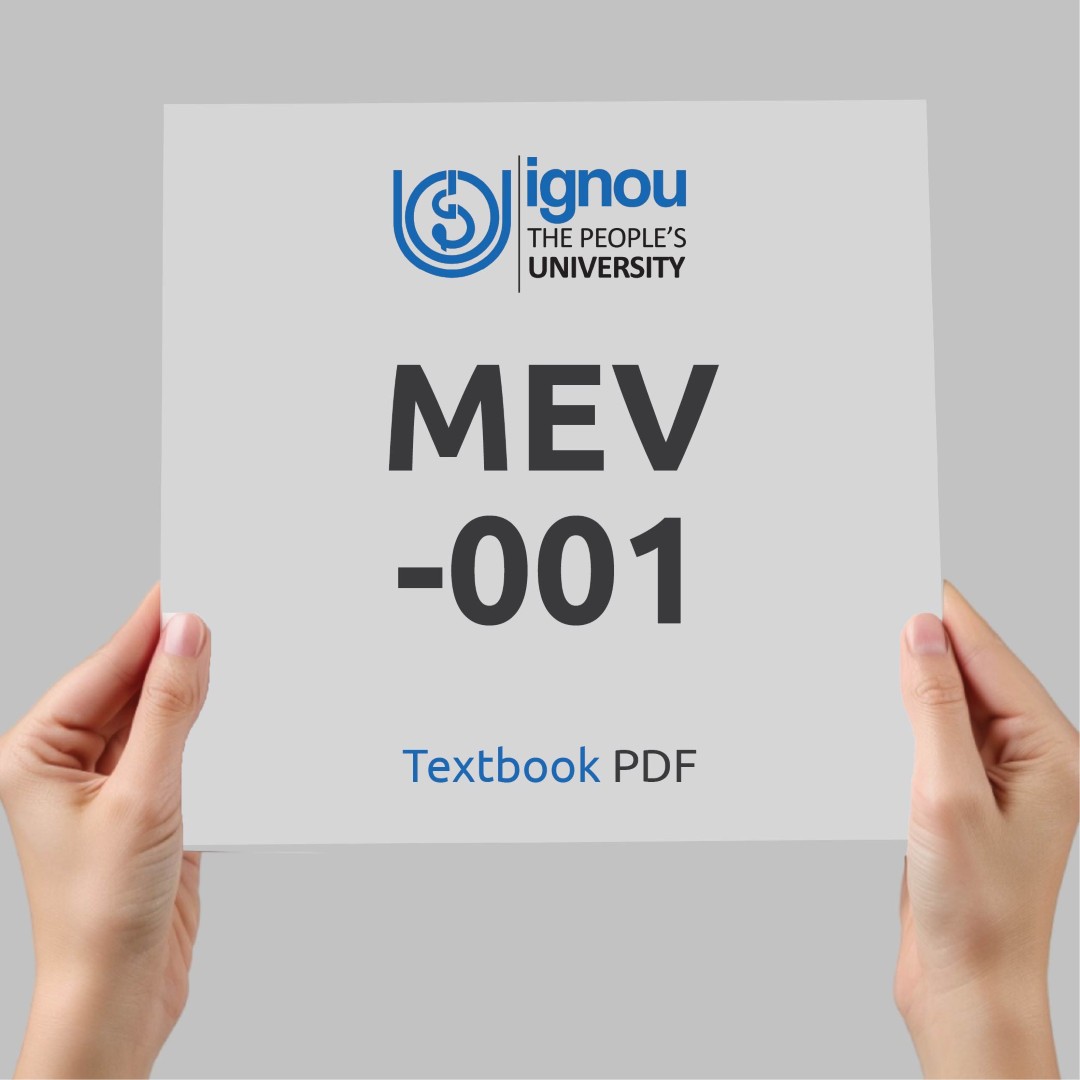 IGNOU MEV-001 Study Material & Textbook Download
