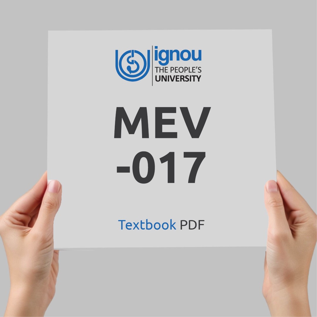 IGNOU MEV-017 Study Material & Textbook Download