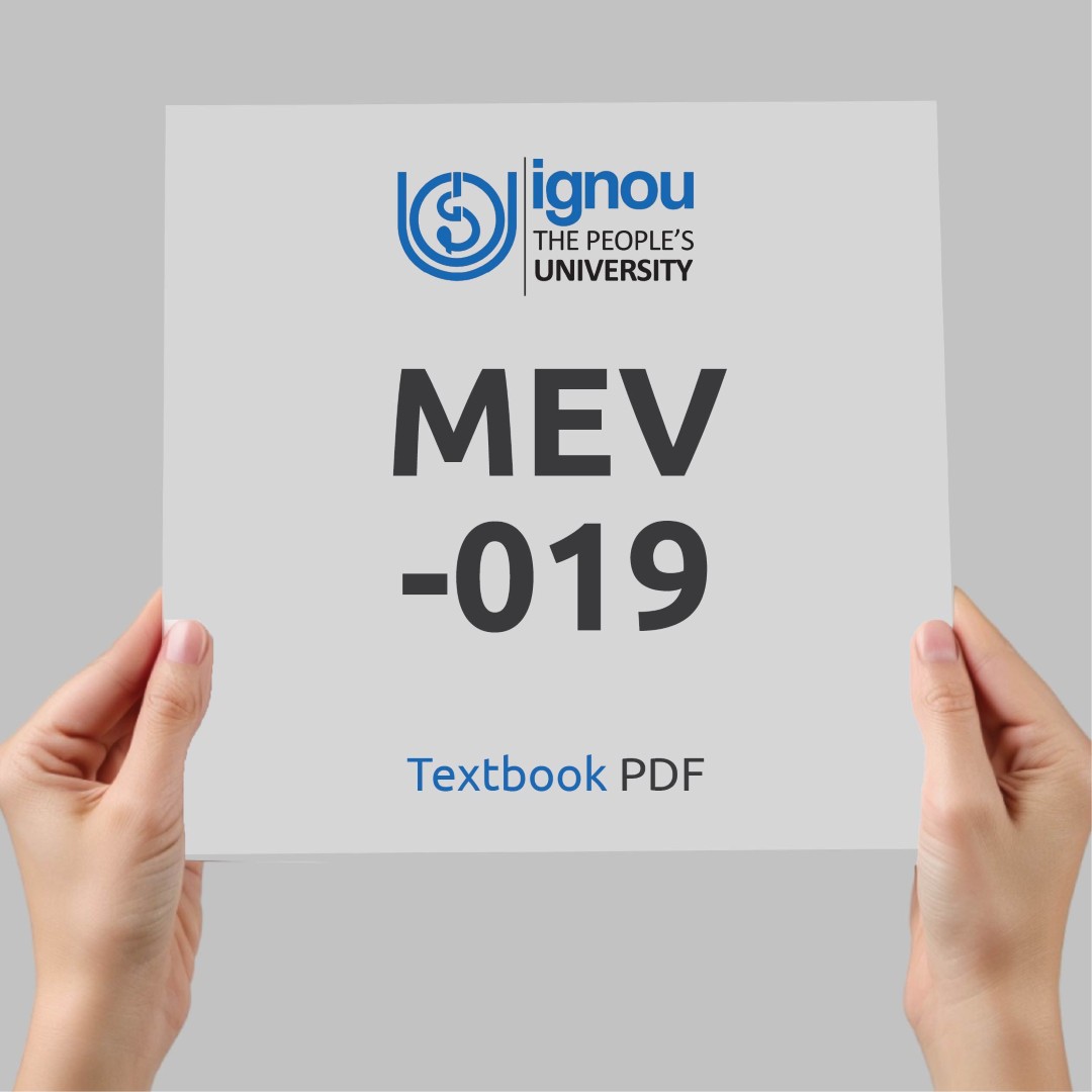 IGNOU MEV-019 Study Material & Textbook Download