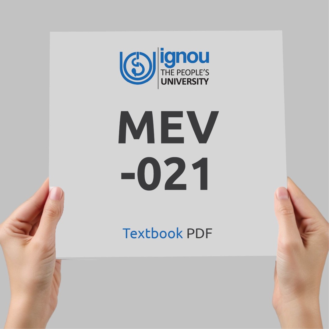 IGNOU MEV-021 Study Material & Textbook Download
