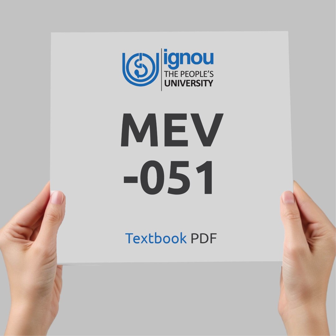 IGNOU MEV-051 Study Material & Textbook Download