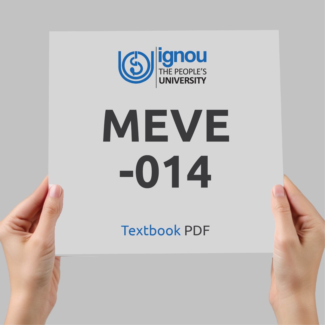 IGNOU MEVE-014 Study Material & Textbook Download