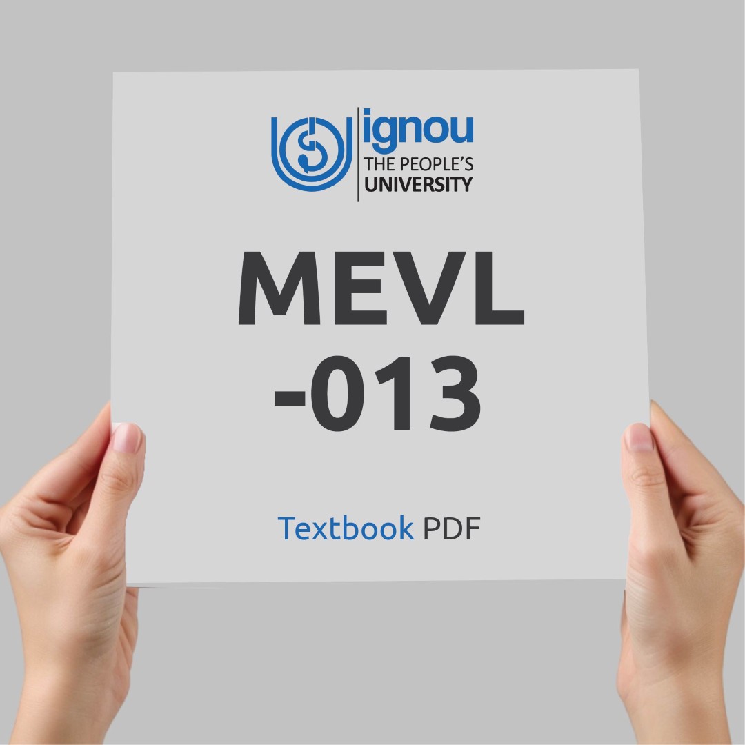 IGNOU MEVL-013 Study Material & Textbook Download