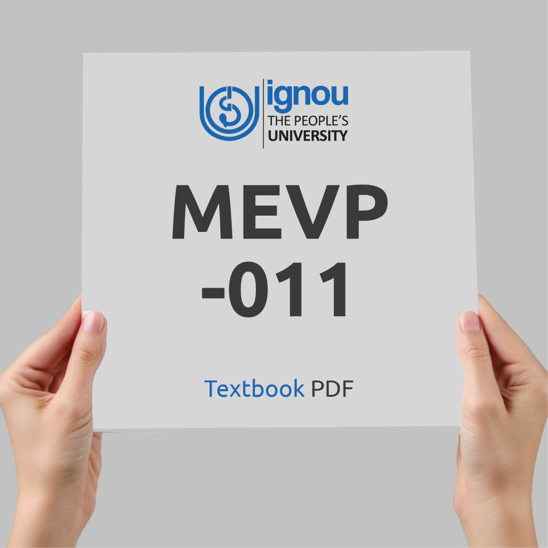 IGNOU MEVP-011 Study Material & Textbook Download
