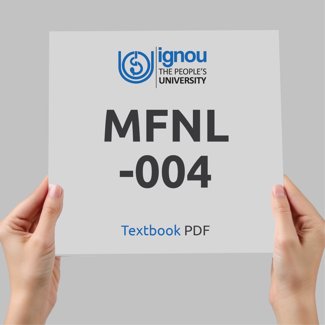 IGNOU MFNL-004 Study Material & Textbook Download