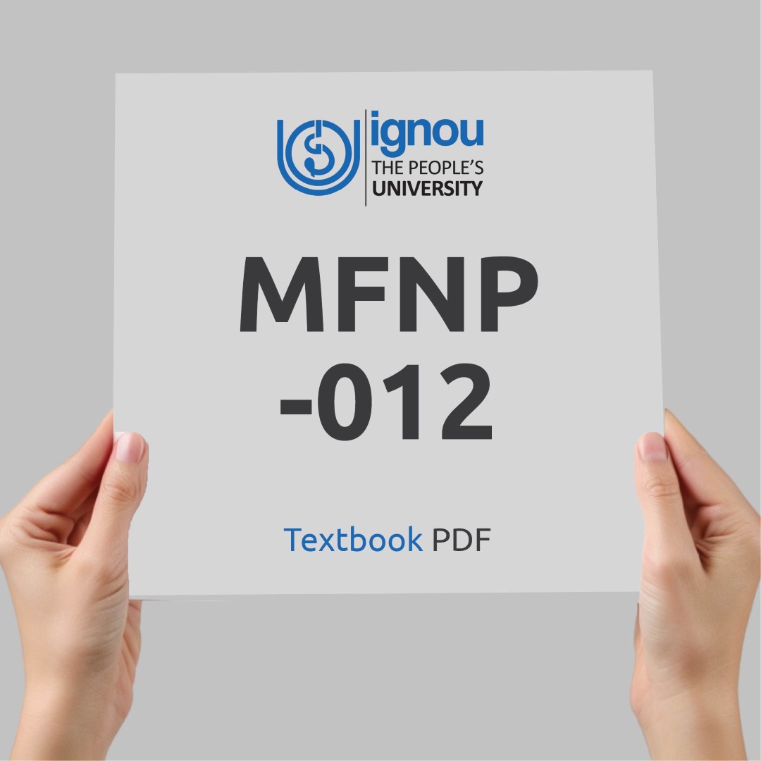 IGNOU MFNP-012 Study Material & Textbook Download