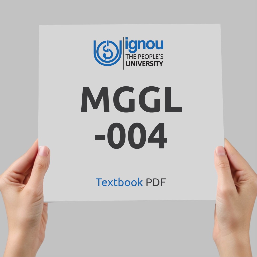 IGNOU MGGL-004 Study Material & Textbook Download