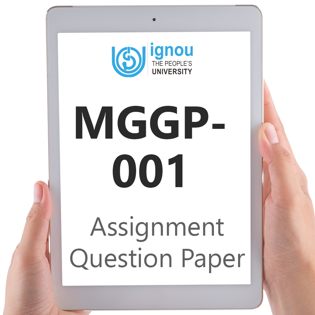 IGNOU MGGP-001 Assignment Question Paper Free Download (2023-24)