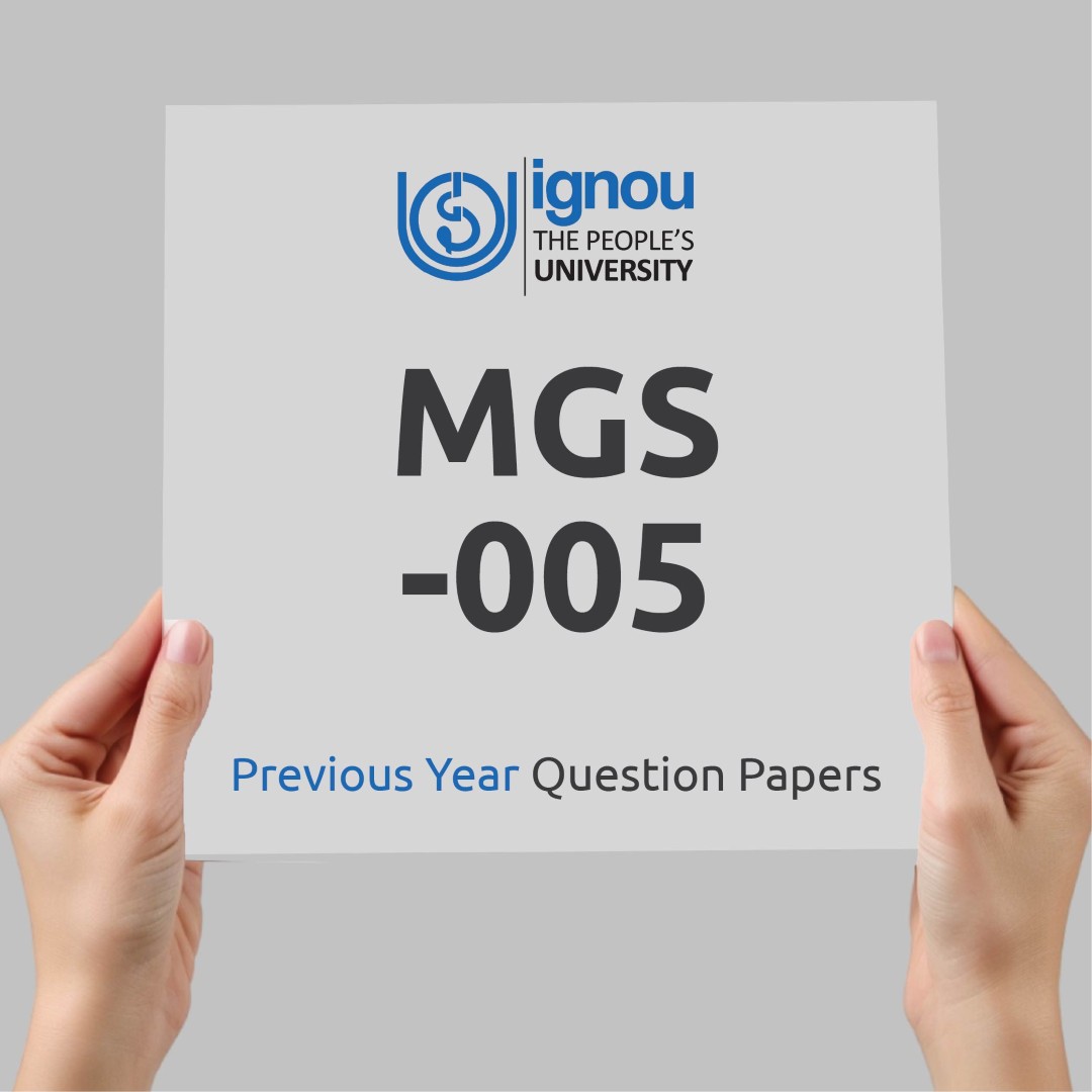 IGNOU MGS-005 Previous Year Exam Question Papers