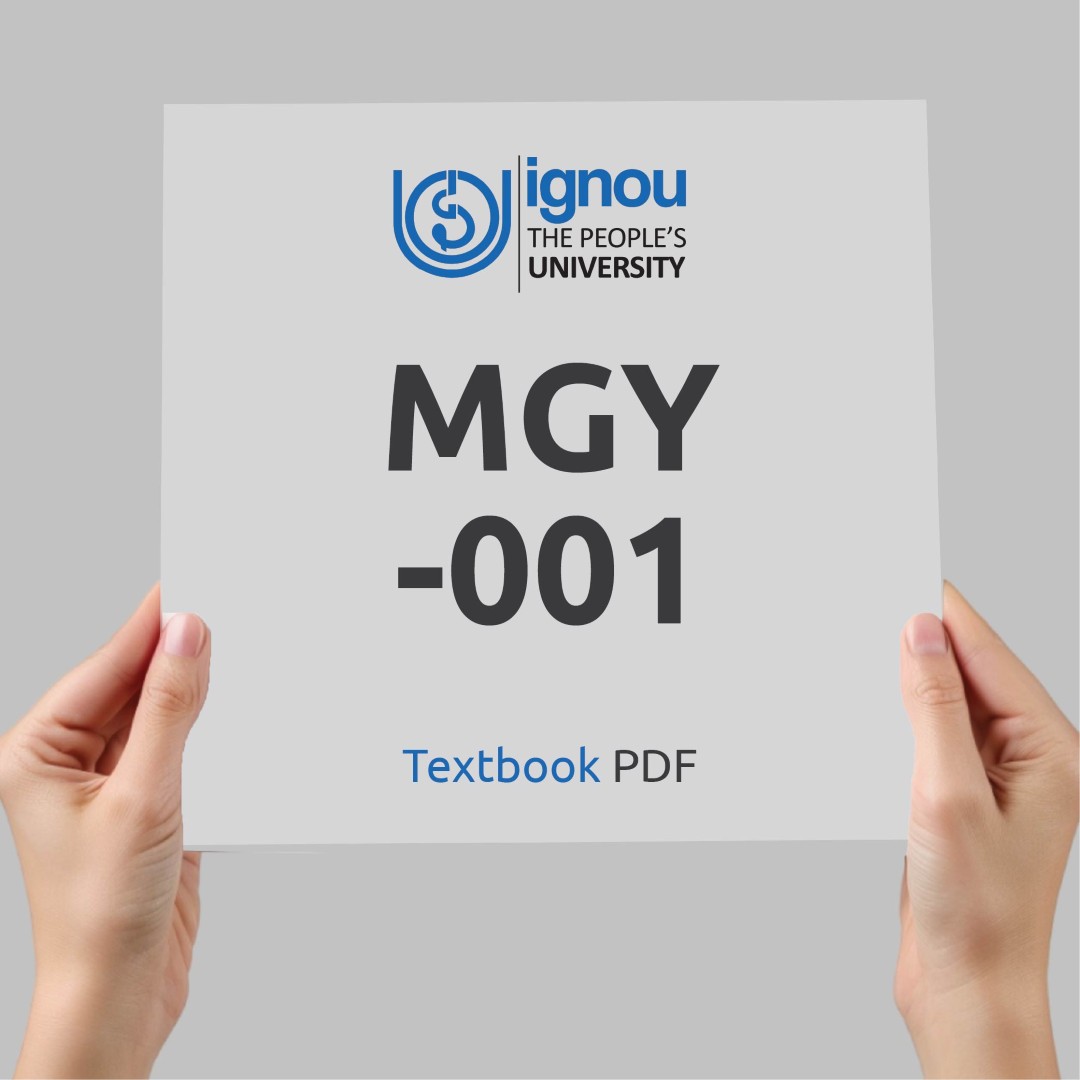 IGNOU MGY-001 Study Material & Textbook Download