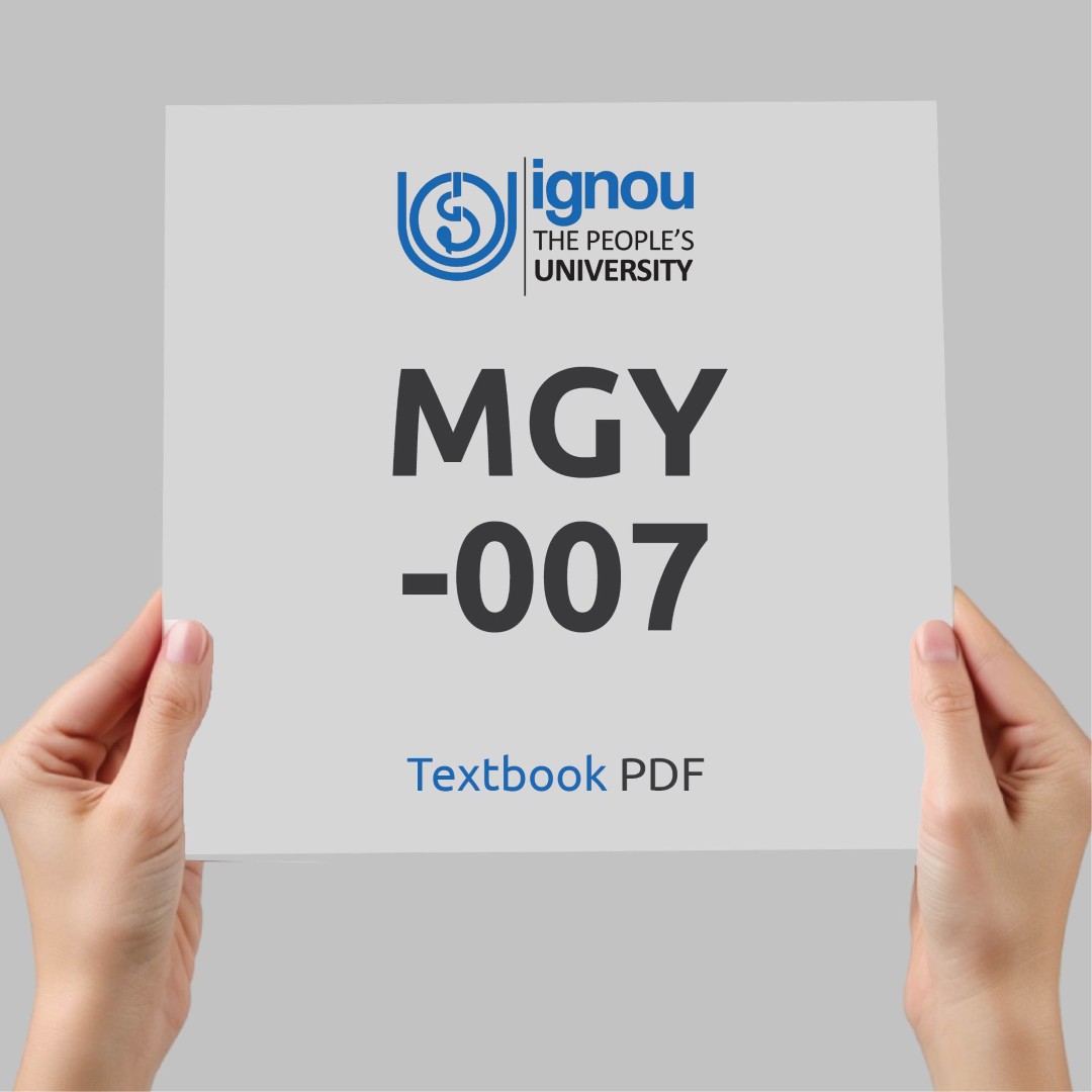 IGNOU MGY-007 Study Material & Textbook Download