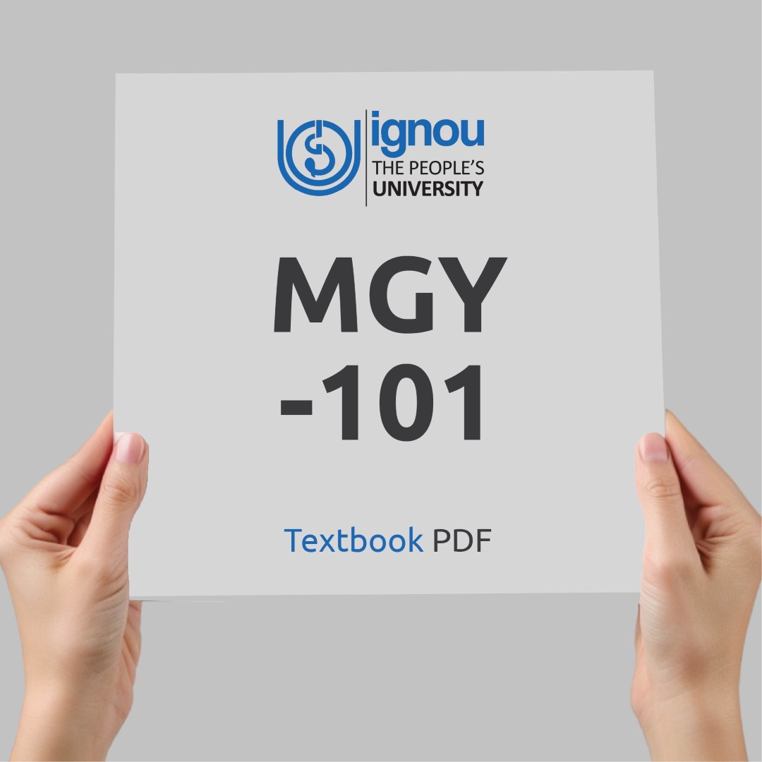 IGNOU MGY-101 Study Material & Textbook Download