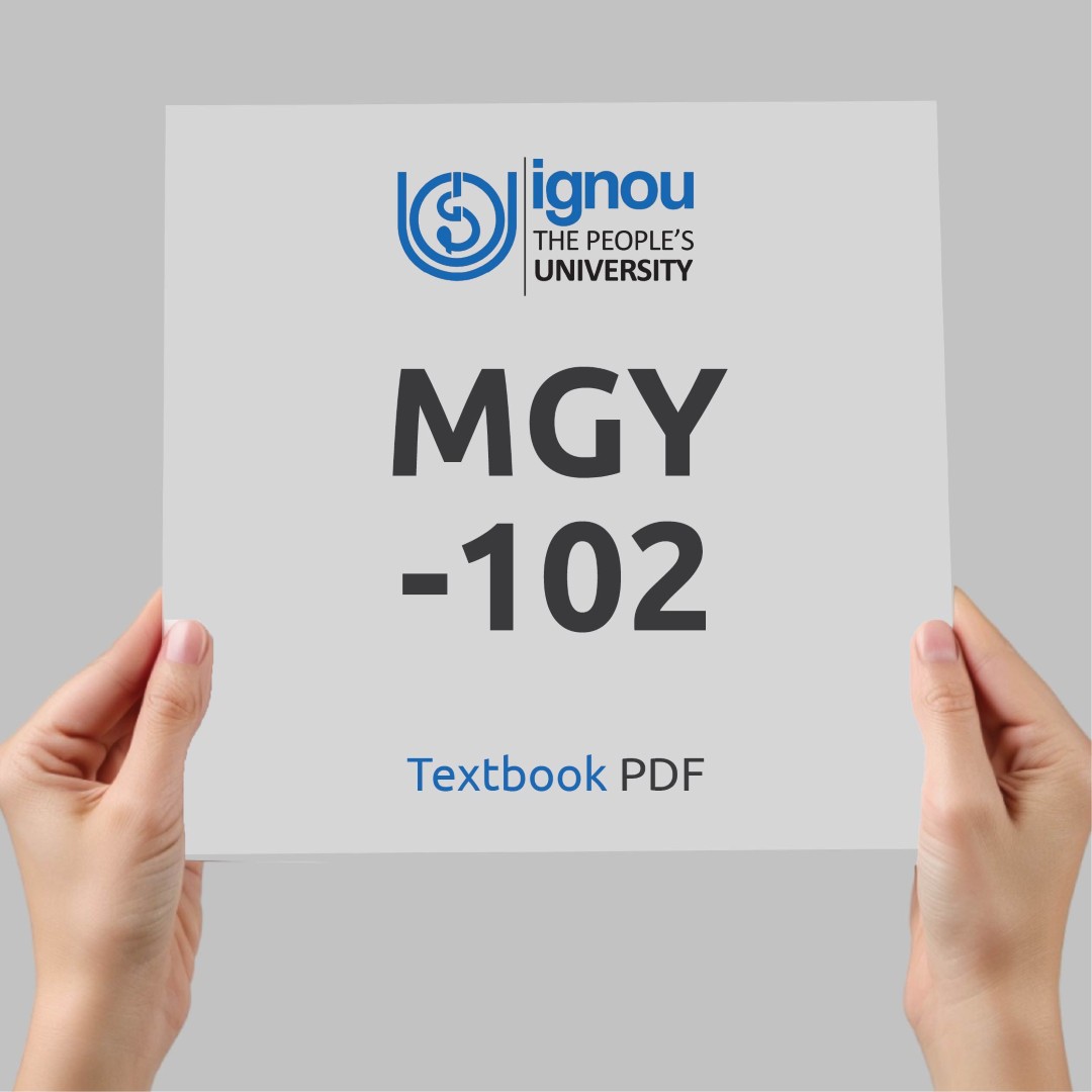 IGNOU MGY-102 Study Material & Textbook Download
