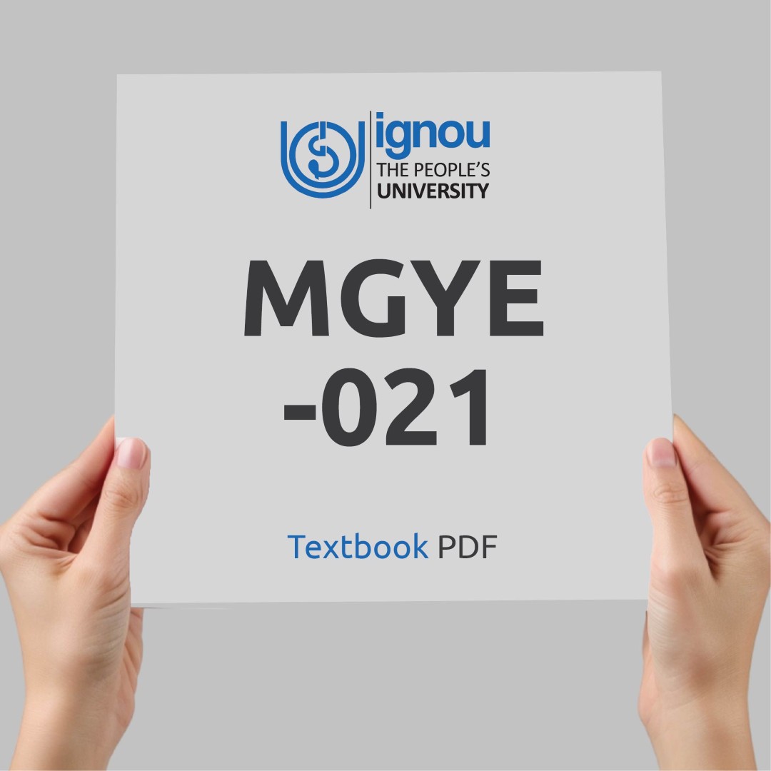 IGNOU MGYE-021 Study Material & Textbook Download