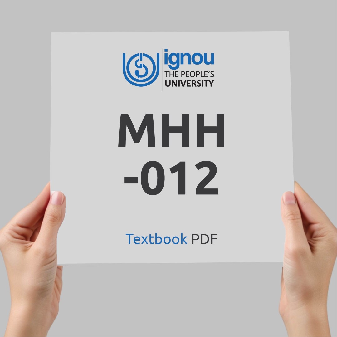 IGNOU MHH-012 Study Material & Textbook Download