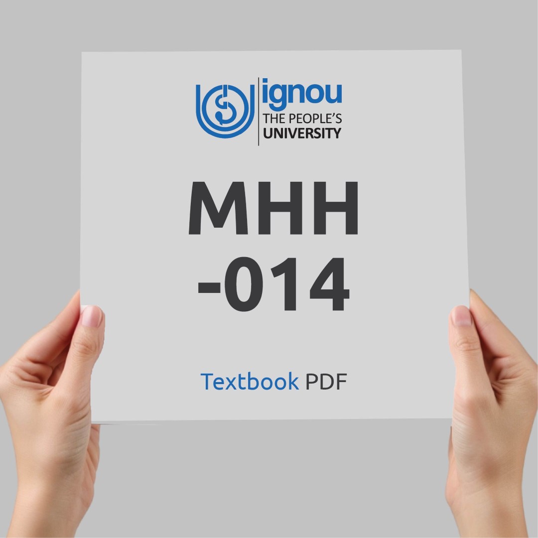 IGNOU MHH-014 Study Material & Textbook Download