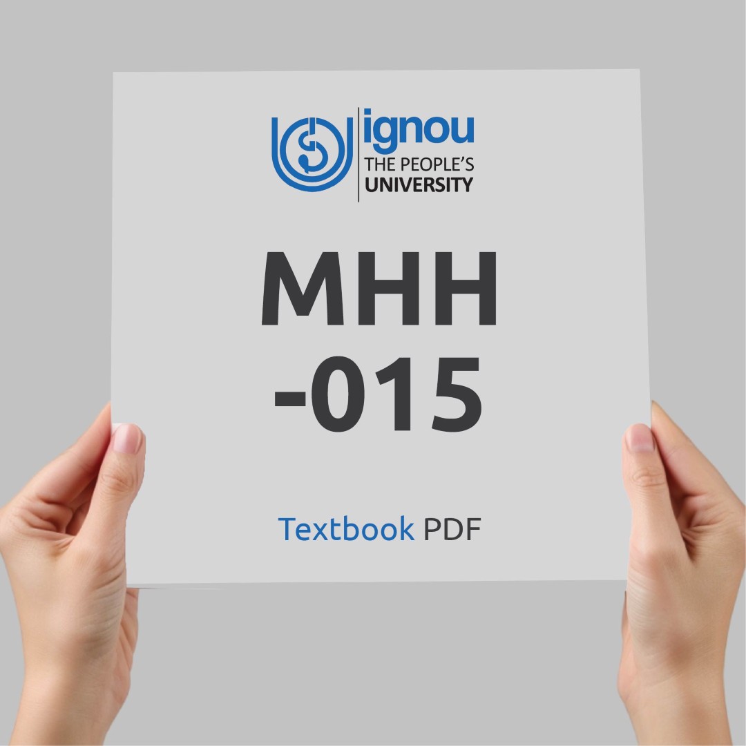 IGNOU MHH-015 Study Material & Textbook Download