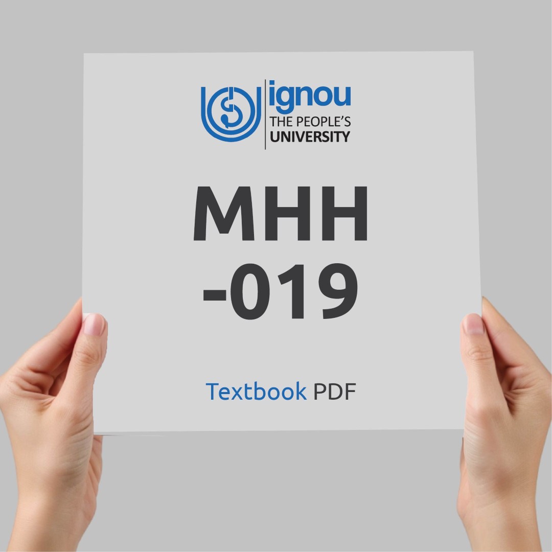 IGNOU MHH-019 Study Material & Textbook Download