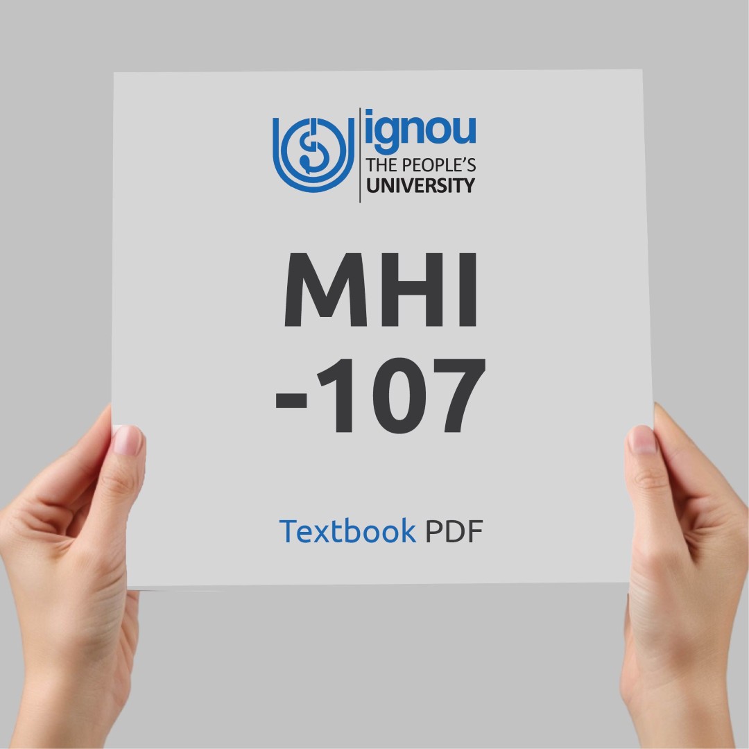 IGNOU MHI-107 Study Material & Textbook Download