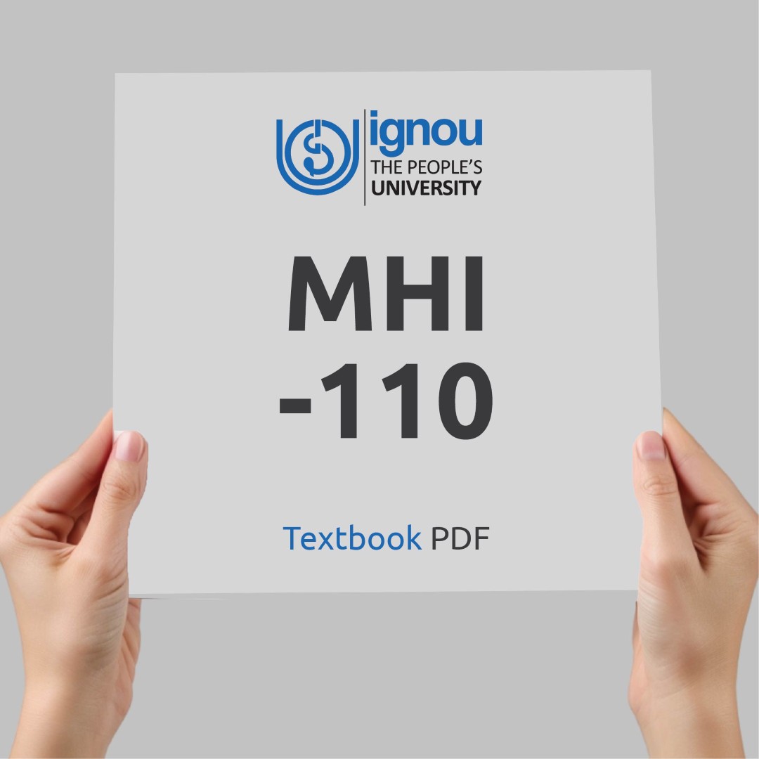 IGNOU MHI-110 Study Material & Textbook Download